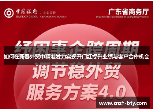 如何在新春外贸中精准发力实现开门红提升业绩与客户合作机会